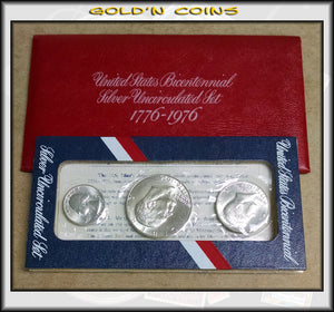 1976 Bicentennial Silver Mint Set