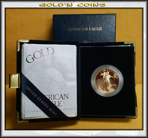 2002 One Ounce Proof Gold American Eagle Original Government Packaging