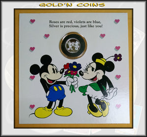 Tenth Ounce Silver Disney Collector Coin Yours Forever