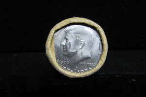 1976-D KENNEDY HALF DOLLARS BANK WRAPPED ROLL OF TWENTY COINS