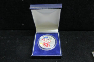 1999 1 OUNCE SILVER EAGLE - COLORIZED OBVERSE