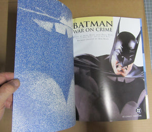 BAT MAN "WAR ON CRIME" COMIC MAGAZINE BY ROSS AND DINI - GREAT CONDITION