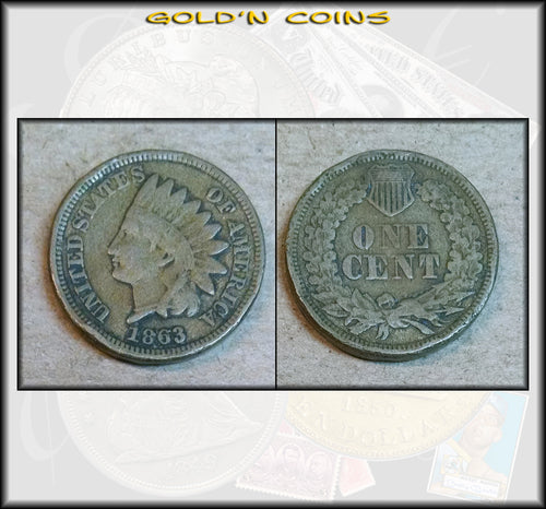 1863 Indian Cent