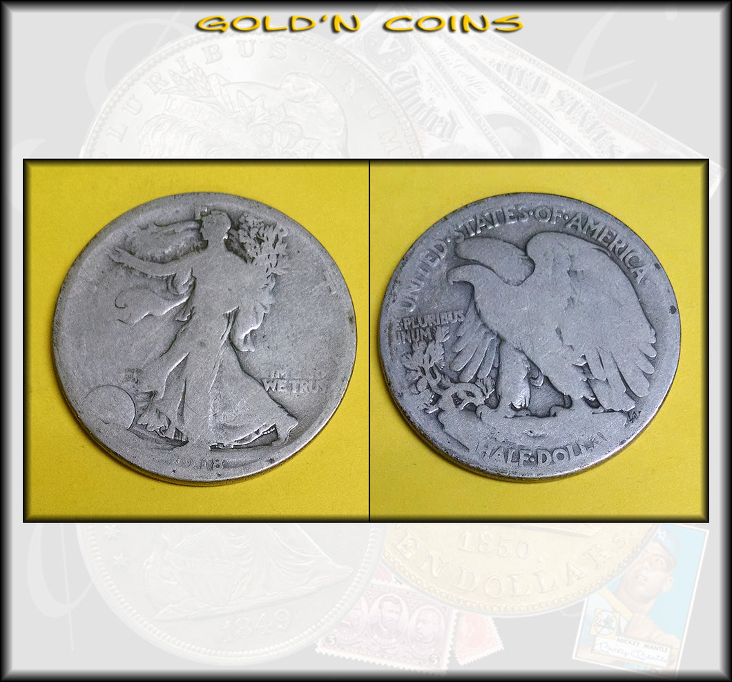 1918 Walking Liberty Half Dollar