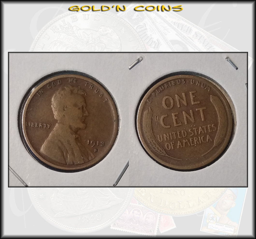 1913-S Lincoln Cent
